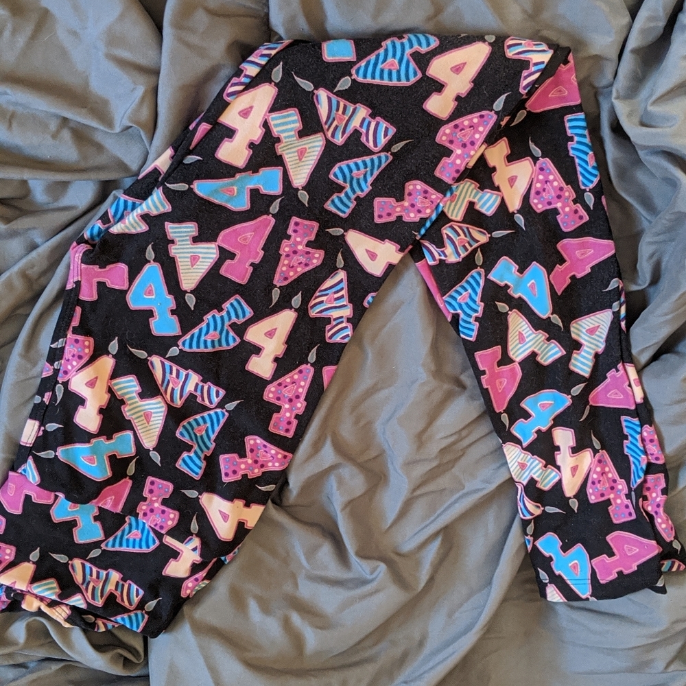 Lularoe OS leggings "4"
